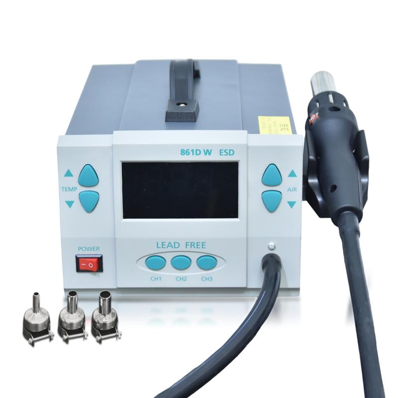 Stasiun Pengerjaan Ulang denga - Hot Air Rework Station 861Dw ulasan dan harga