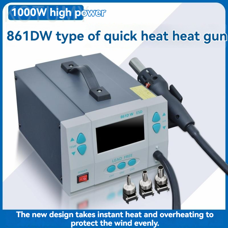 Stasiun Pengerjaan Ulang denga - Hot Air Rework Station 861Dw ulasan dan harga